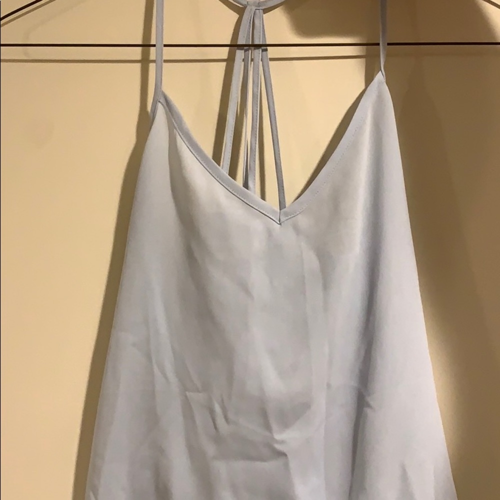 A&F beautiful light blue tank top - Picture 3 of 5